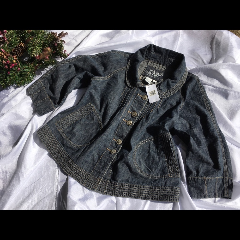 Live a little jean jacket